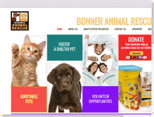 Tablet Screenshot of bonnerrescue.org